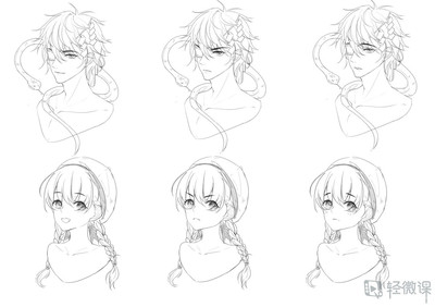 動(dòng)漫人物表情畫法 掌握情緒表達(dá)，開啟角色靈魂之窗